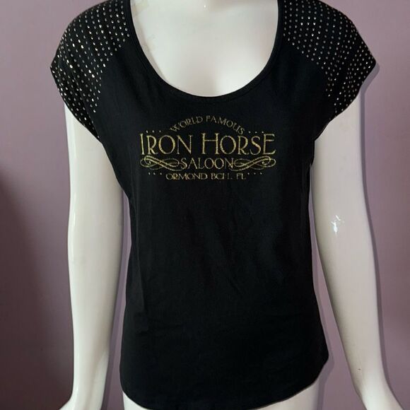 Tops - Iron horse biker t shirt